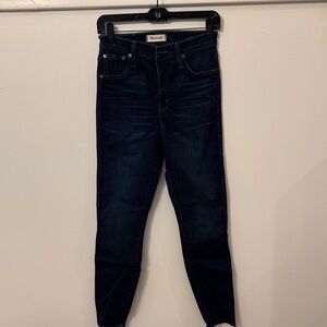 Madewell Women's Deep Indigo Skinny Jeans